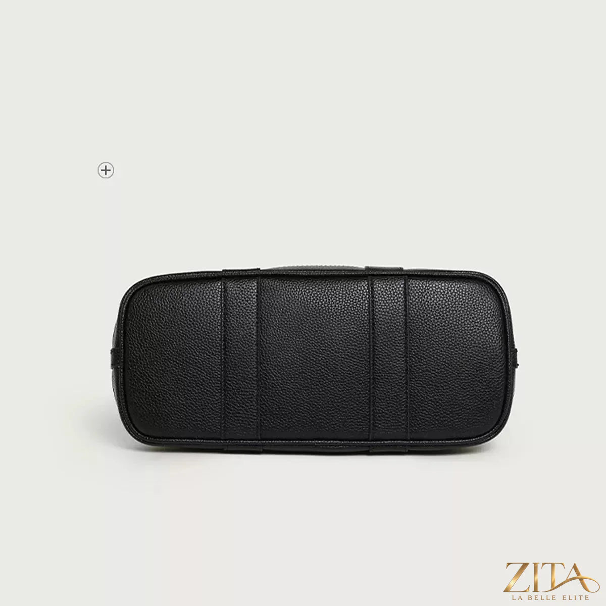 Zita La Belle Elite canvas handbag with silk scarf and horse charm, featuring a stylish and elegant accessory design.