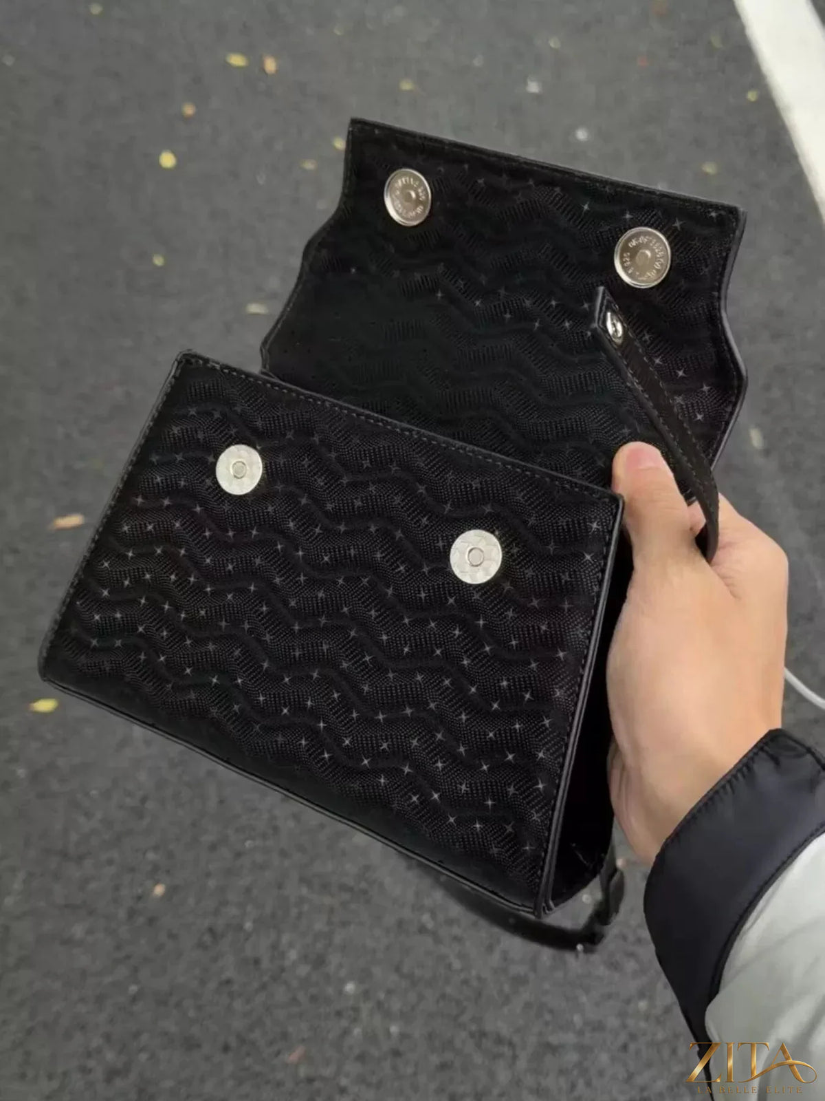 Trendsi PU leather mini handbag with top handle and silver hardware, stylish accessory for casual or evening wear.