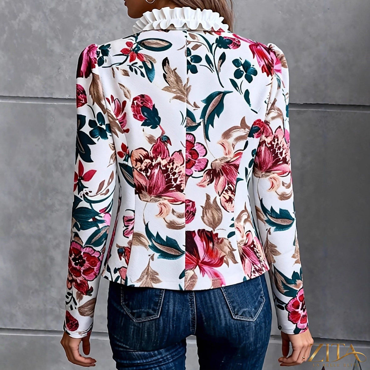 Zita La Belle Elite women's casual all-match jacket for commuting, shown in a versatile, stylish design suitable for everyday wear.