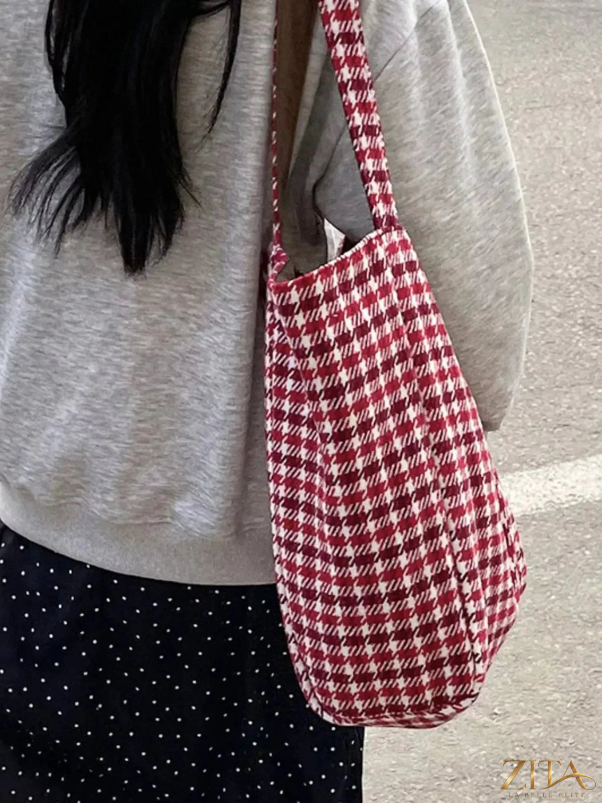Lightweight Zita La Belle Elite tote bag with sturdy handles and spacious interior, perfect for everyday use.