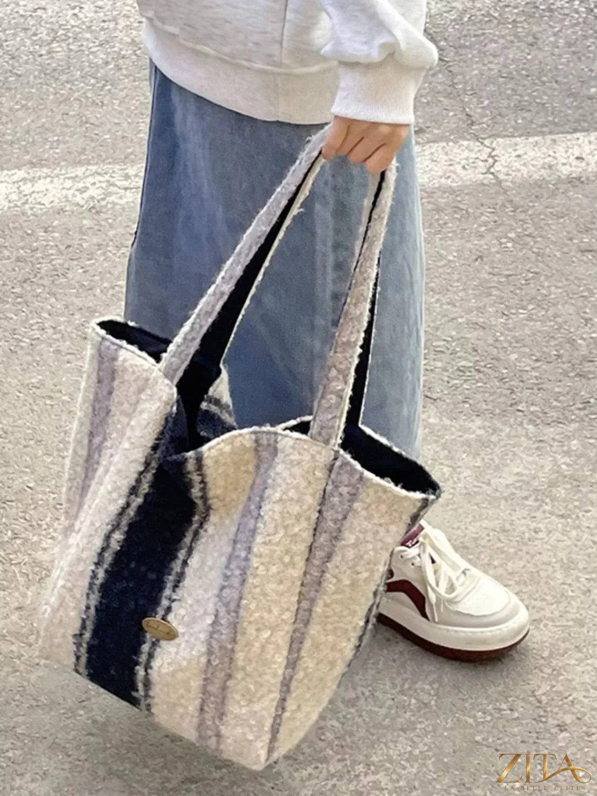 Lightweight tote bag by Zita La Belle Elite with stylish design, spacious interior, and durable handles perfect for everyday use.