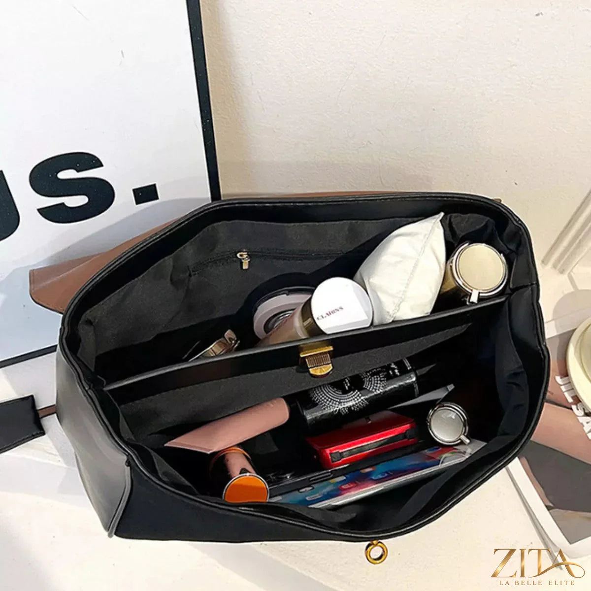 Trendsi PU leather shoulder bag with adjustable strap, stylish design, and spacious interior for everyday use
