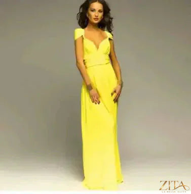 Zita La Belle Elite women's backless sleeveless evening dress with a sexy, elegant design and sophisticated temperament.