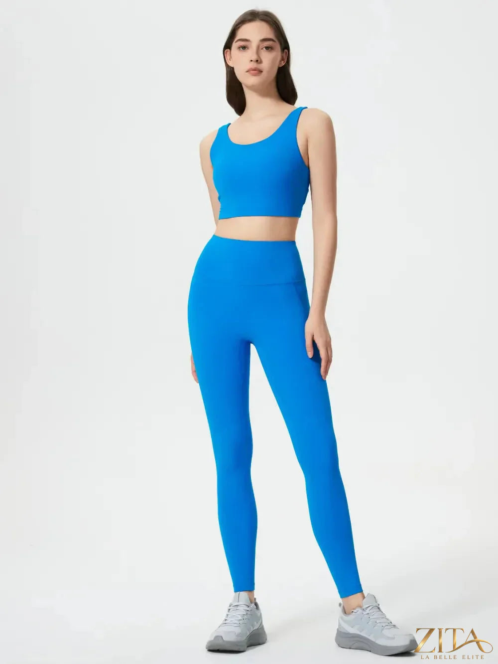 Trendsi Millennia wide waistband active leggings with high-rise fit and stretchy fabric, perfect for workouts and casual wear.