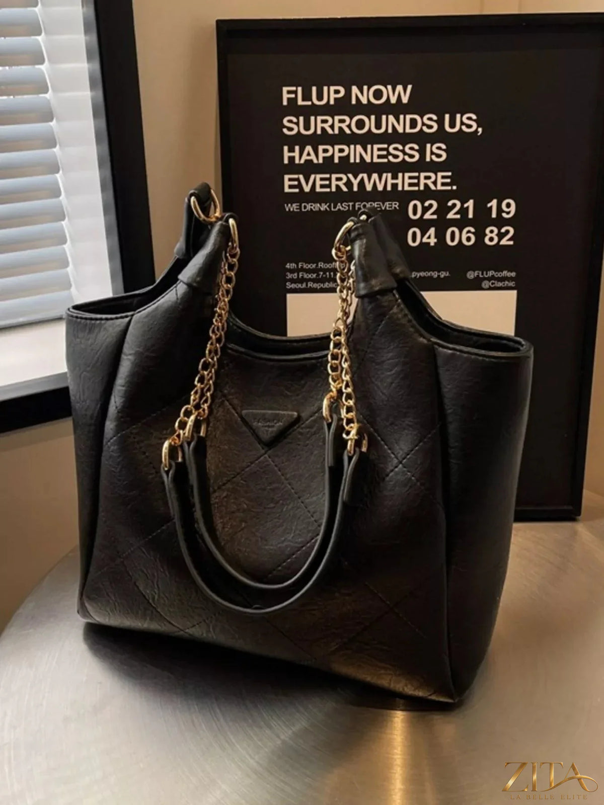 Trendsi PU leather shoulder bag featuring a sleek design, adjustable strap, and minimalist style for everyday use.