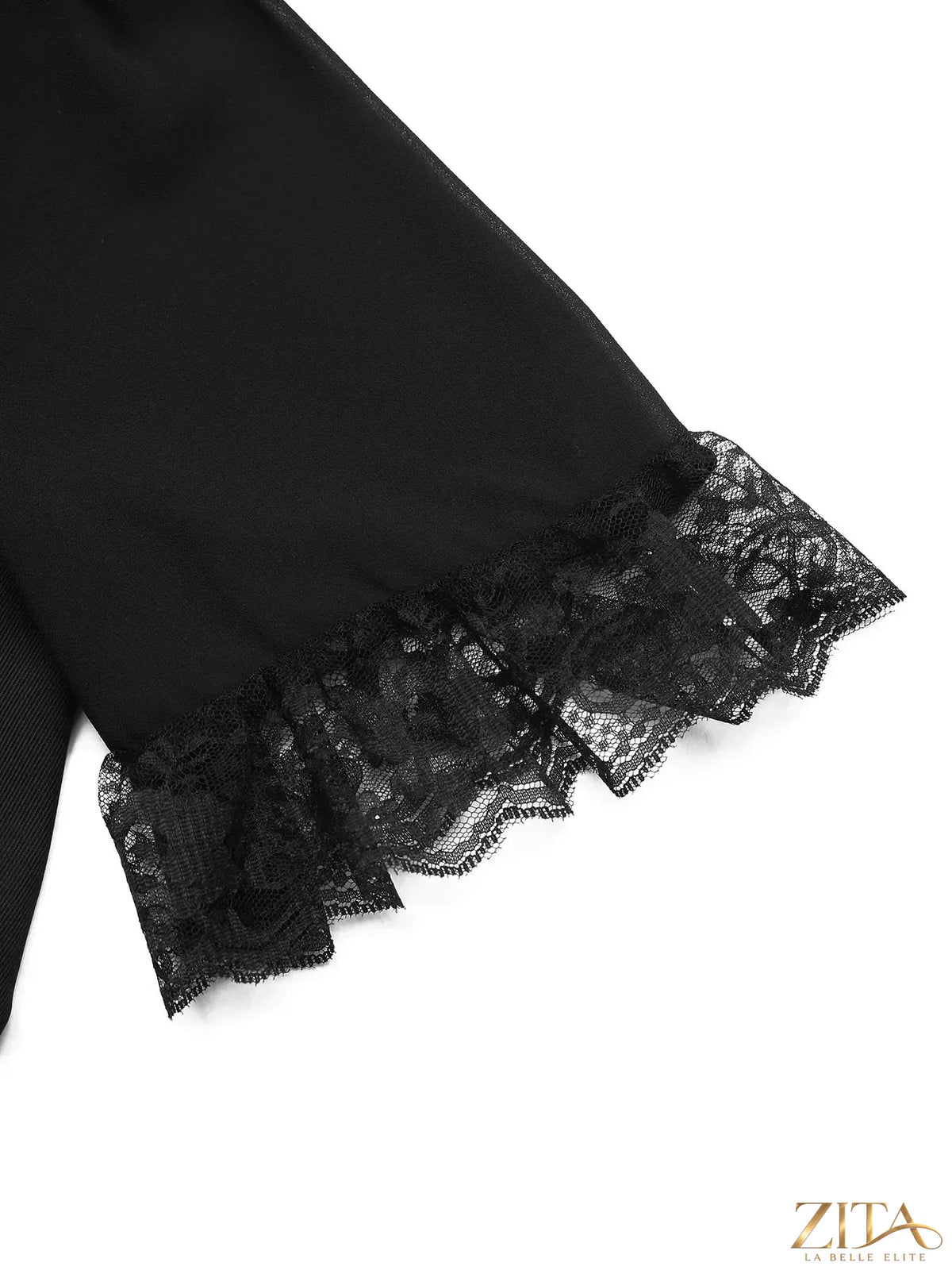 Zita La Belle Elite lace detail double-breasted blazer dress featuring tailored fit and elegant design, perfect for formal occasions.
