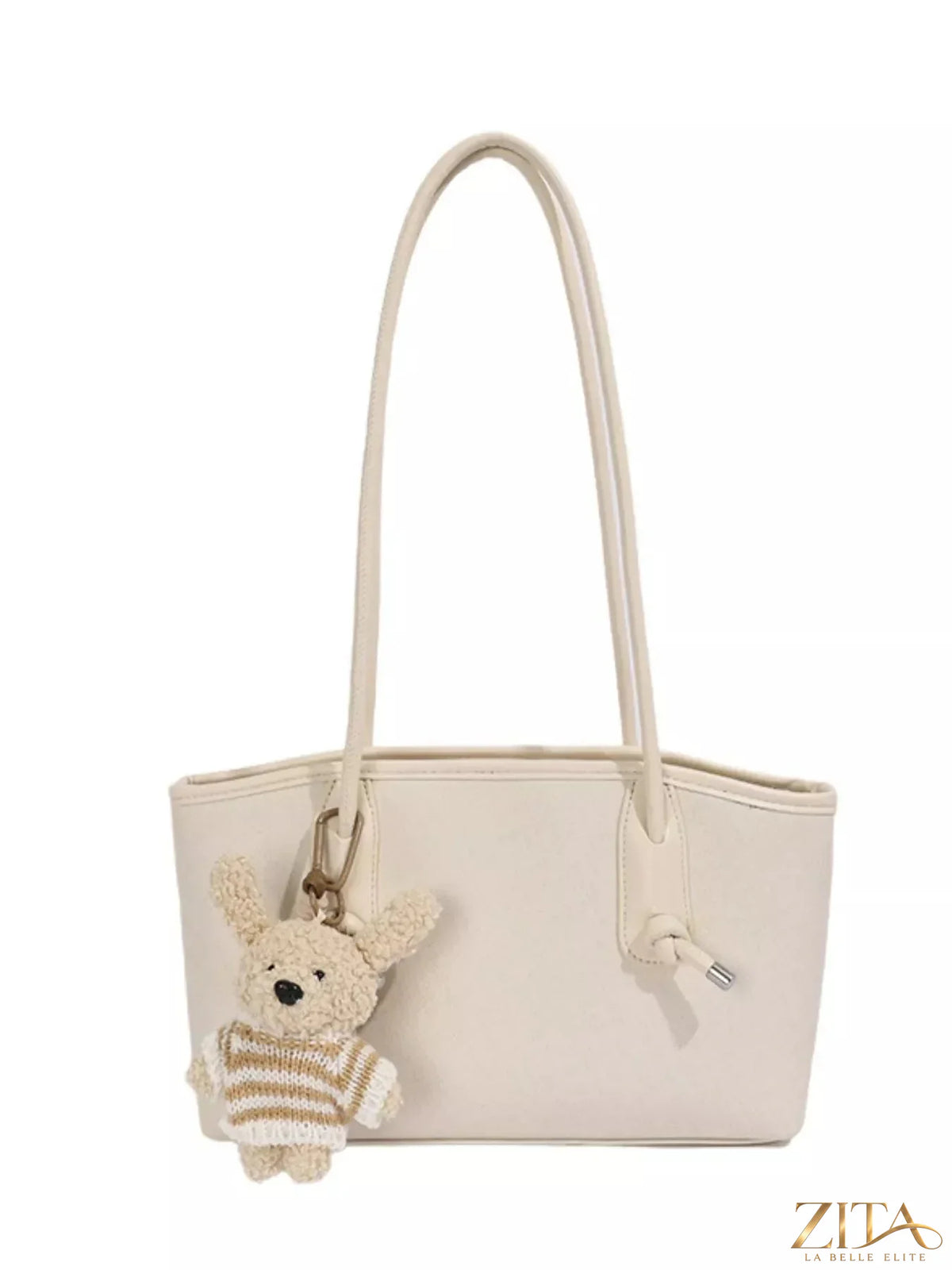 Zita La Belle Elite PU leather tote bag with sturdy handles and spacious interior for everyday use.