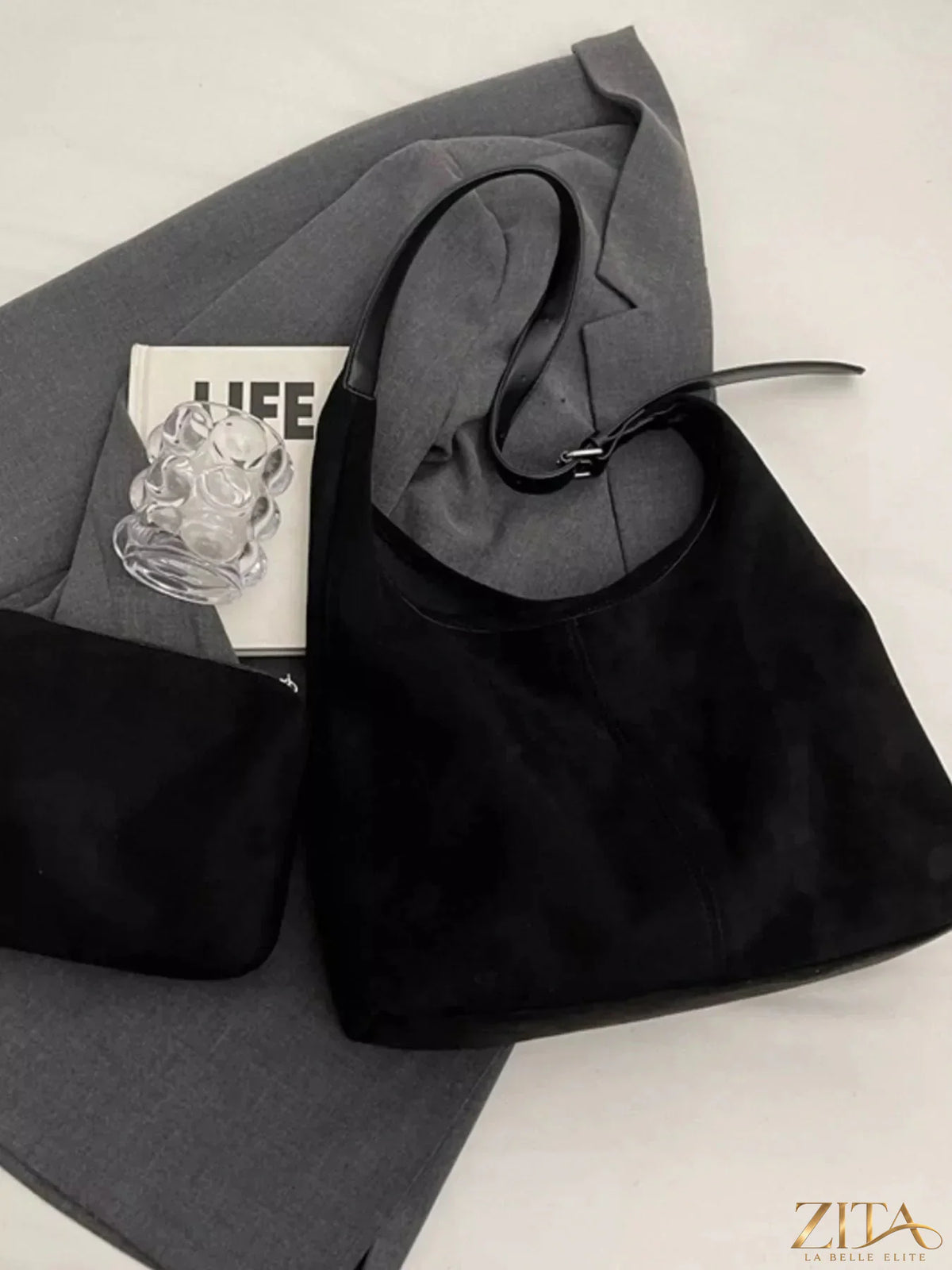 Zita La Belle Elite lightweight adjustable strap handbag with sleek design and spacious interior, suitable for everyday use.