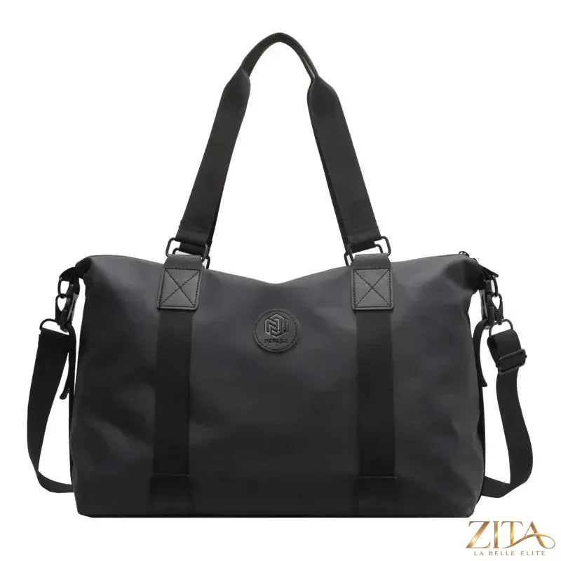 Zita La Belle Elite Oxford cloth travel handbag with sturdy handles and spacious interior, suitable for weekend trips and travel.