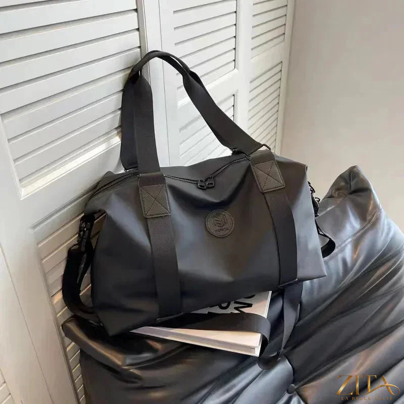 Zita La Belle Elite Oxford Cloth Travel Handbag with sturdy handles and spacious interior, ideal for travel and daily use.
