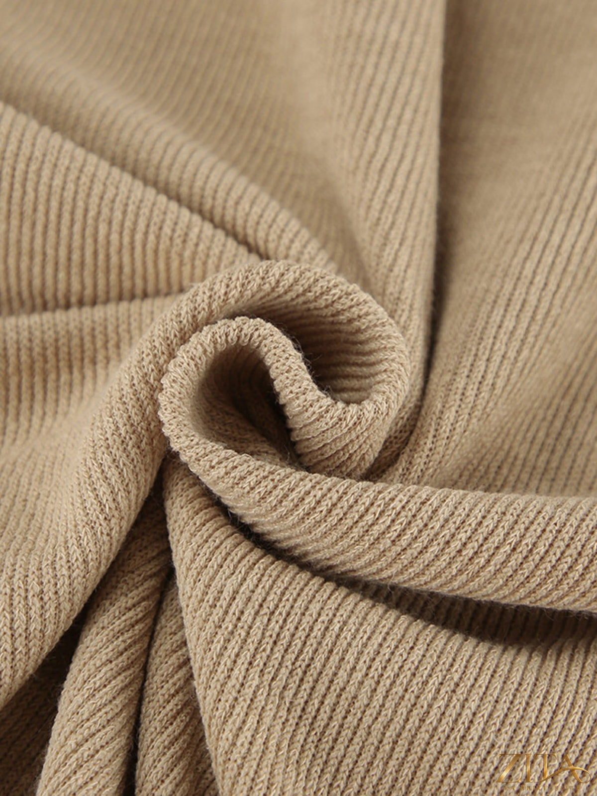 Trendsi turtleneck long sleeve top and matching pants set in soft fabric, shown on a model, perfect for stylish winter wear.