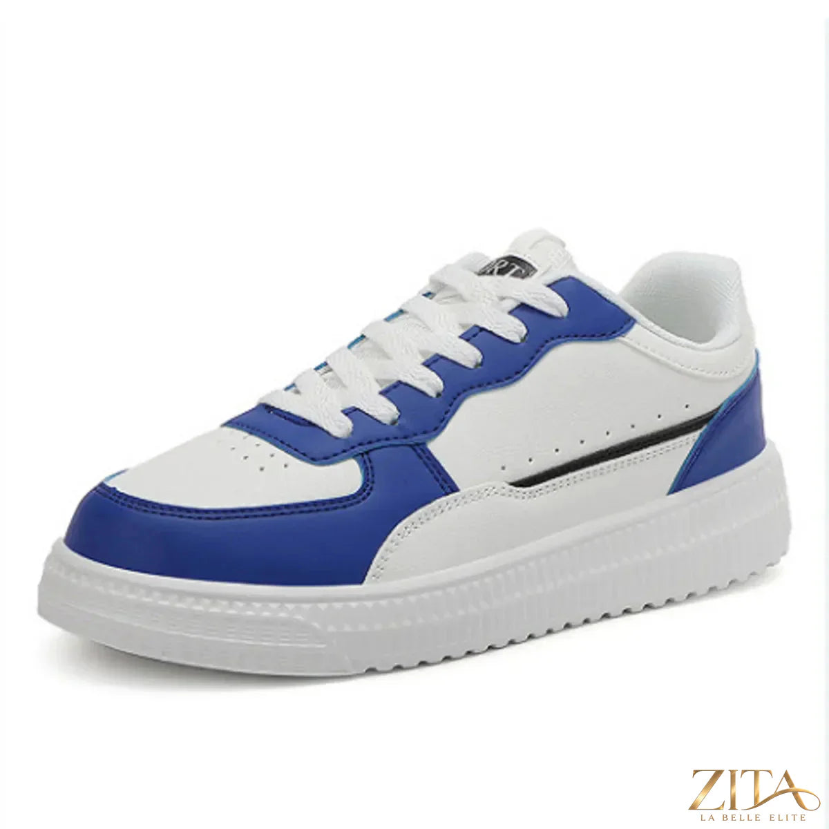 Zita La Belle Elite lace-up contrast platform sneakers with chunky soles and stylish design, perfect for casual wear.