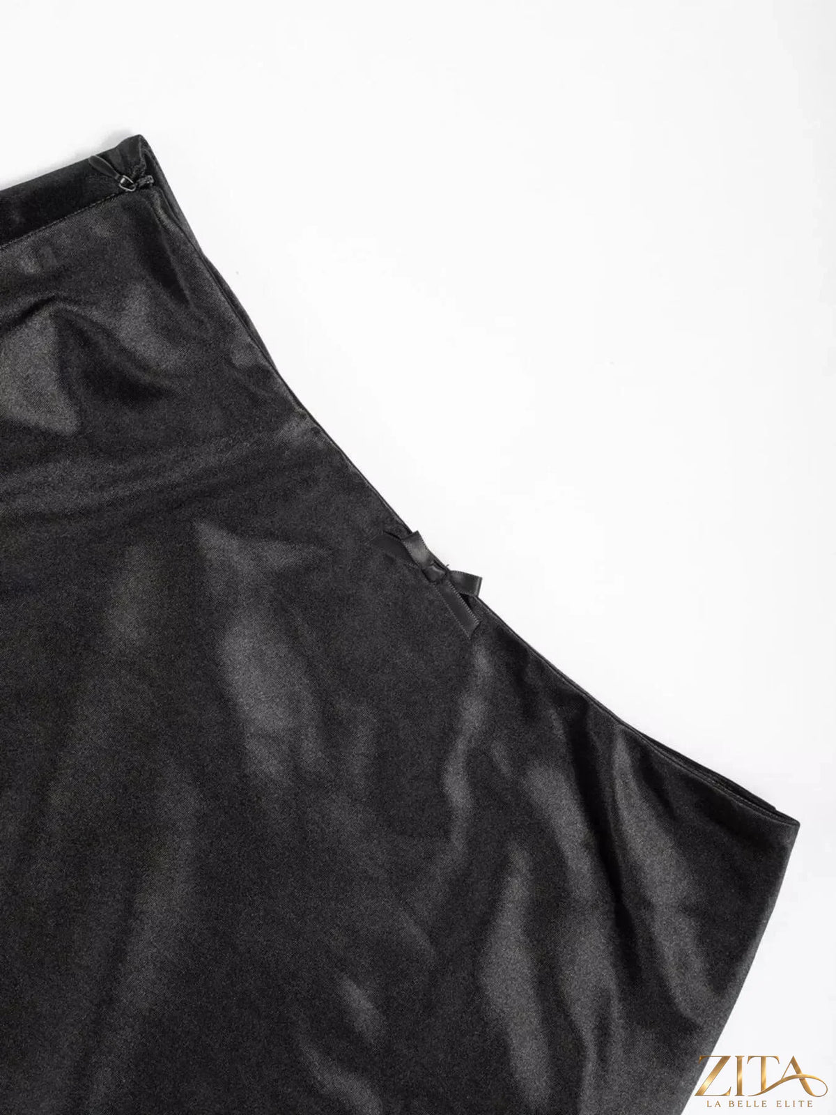 Trendsi satin midi skirt in soft, flowing fabric with a sleek, elegant design perfect for stylish everyday wear.