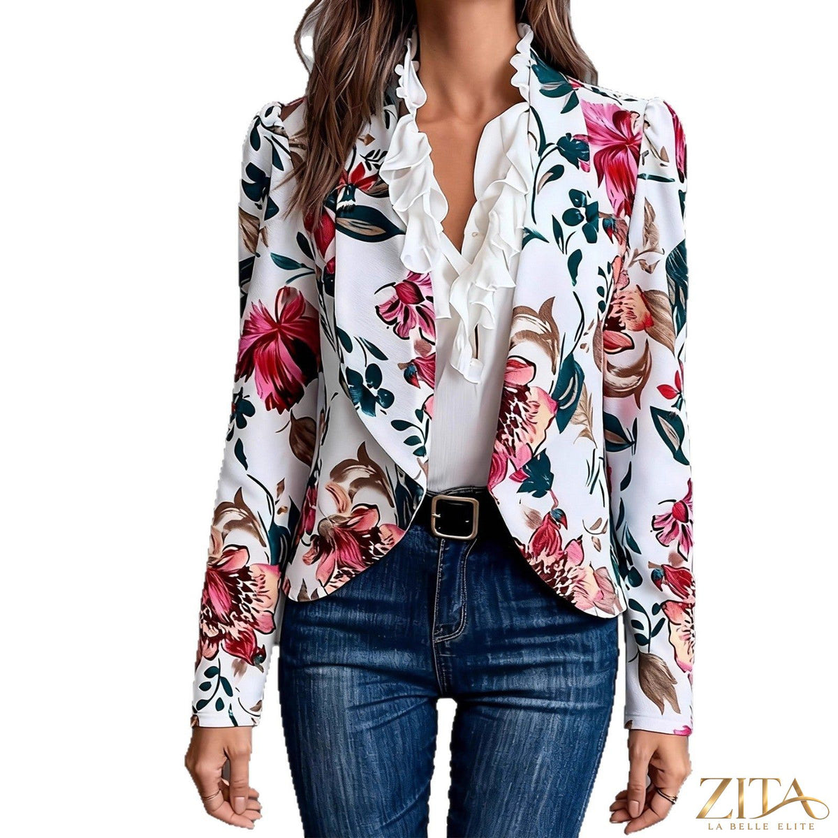 Women’s Zita La Belle Elite commuter casual jacket, all-match fashion top with stylish design and comfortable fit.