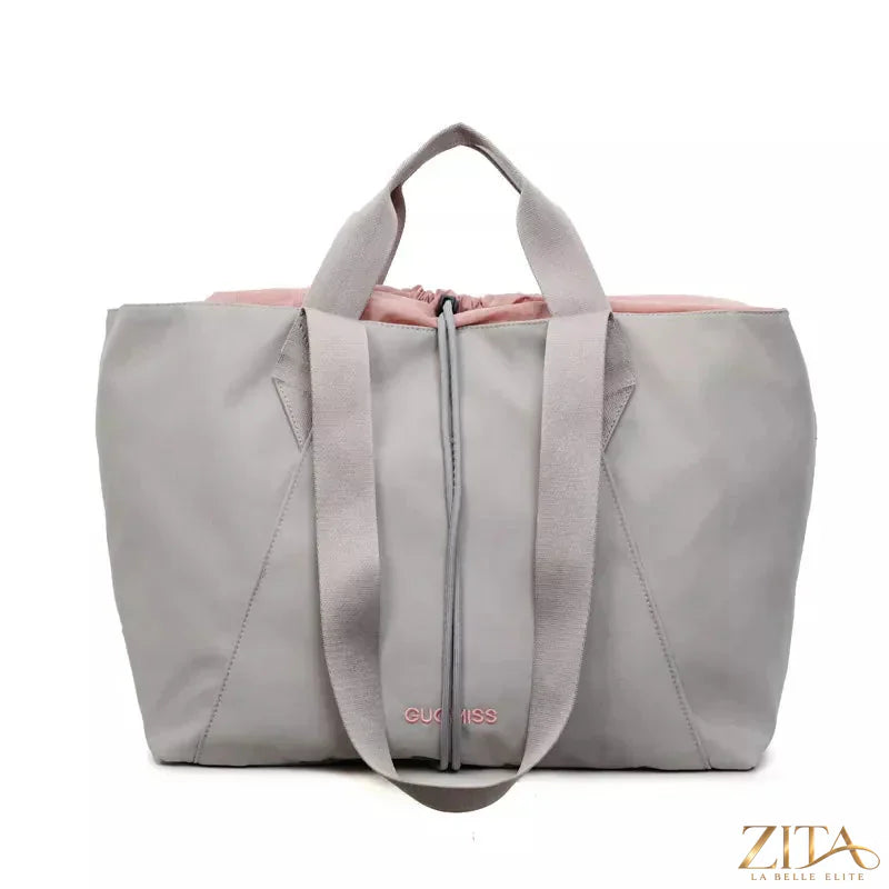 Large lightweight travel tote bag by Zita La Belle Elite, showing spacious design with sturdy handles and durable fabric.