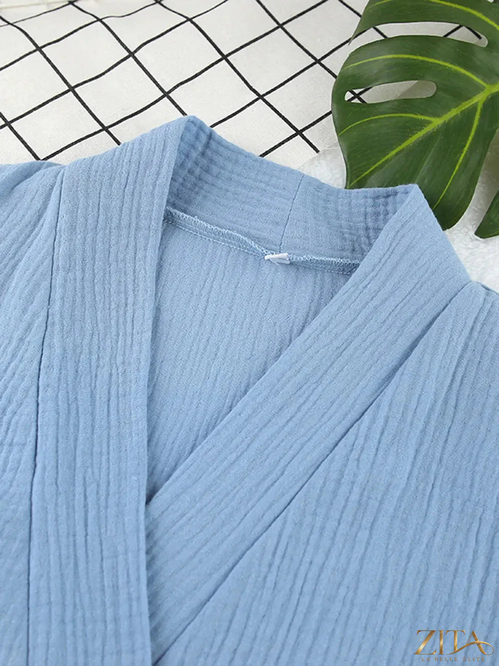Zita La Belle Elite textured dropped shoulder cardigan and shorts set, featuring soft fabric and relaxed fit.