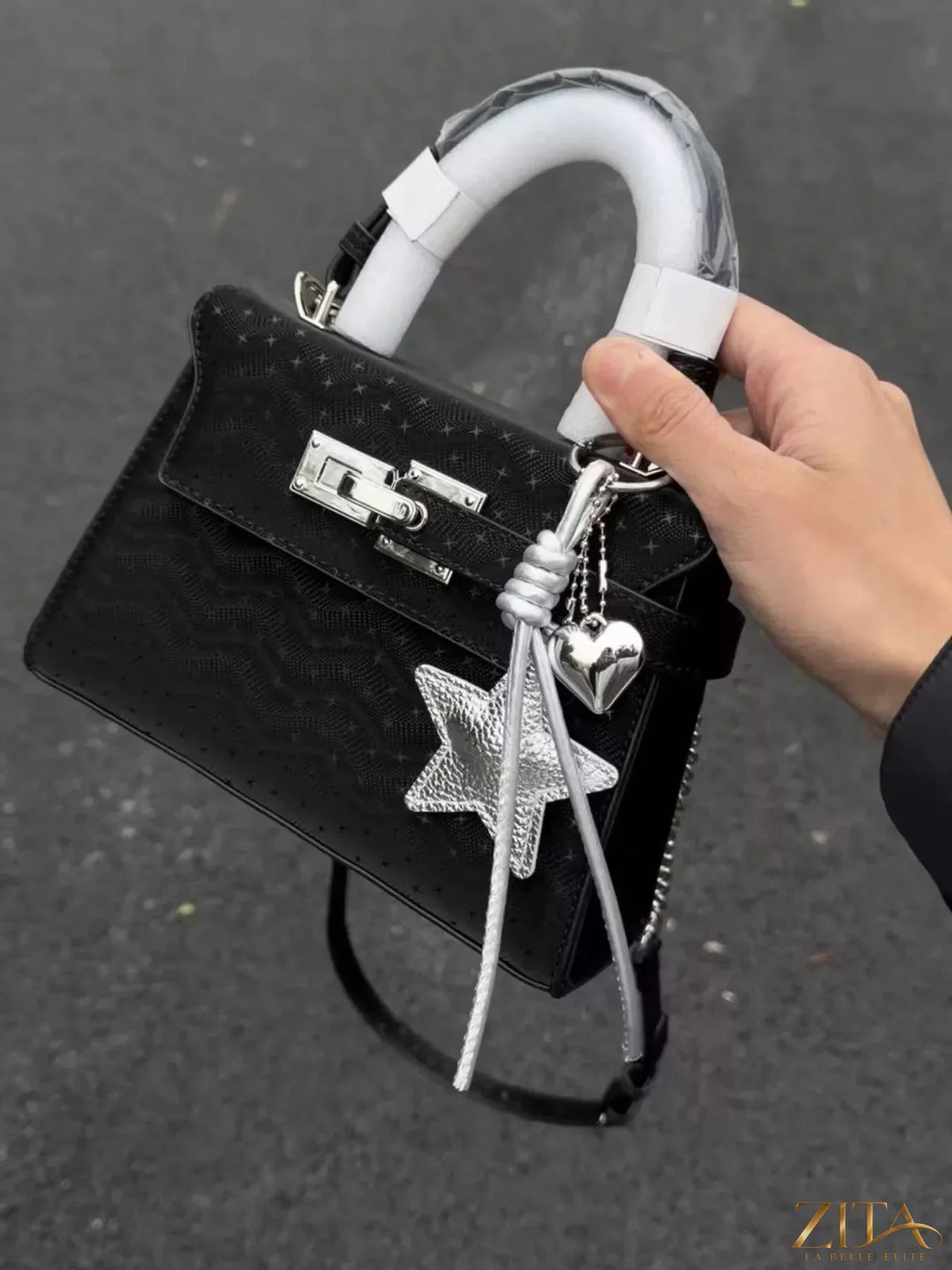 Trendsi PU leather mini handbag with a sleek design, featuring a top handle and minimalist style for casual or chic outfits.