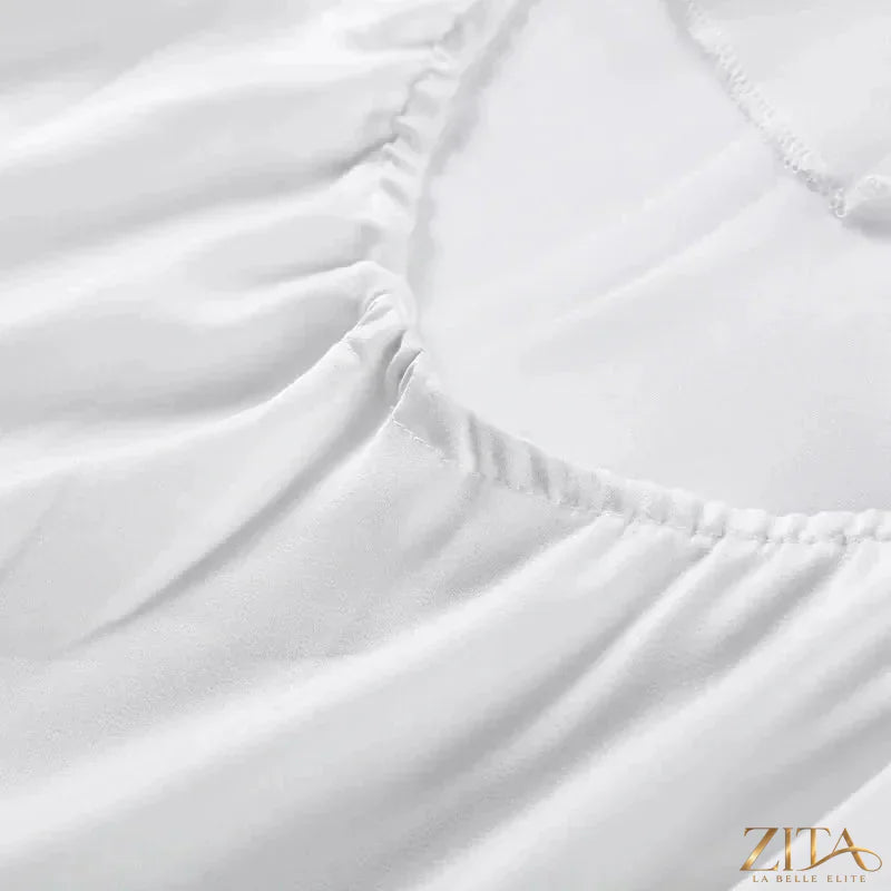 Elegant backless lace-up maxi dress by Zita La Belle Elite featuring a sleeveless design and ribbon details for evening events.