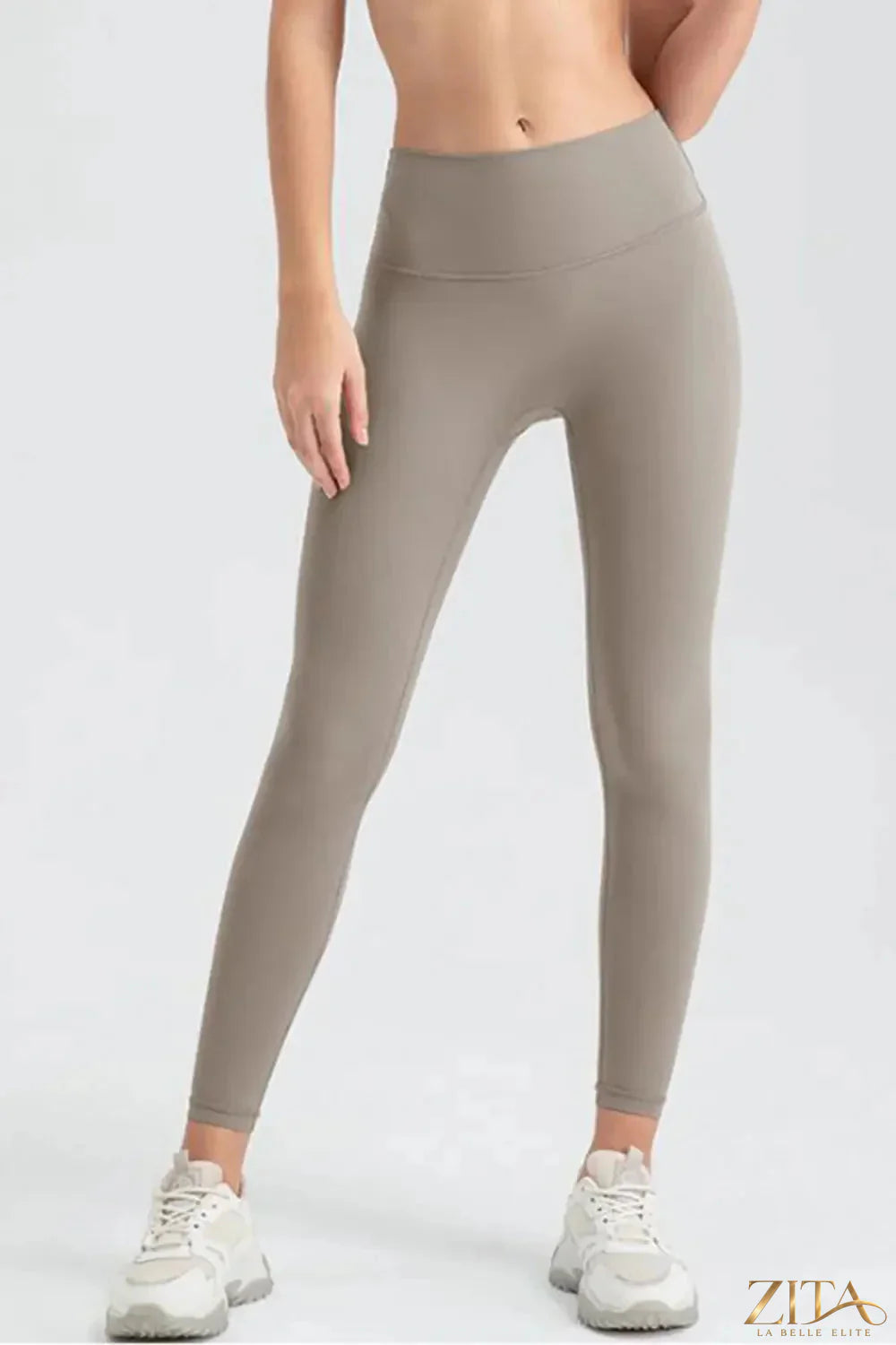 Trendsi wide waistband sport leggings featuring a comfortable, stretchy fit and sleek design for active wear.