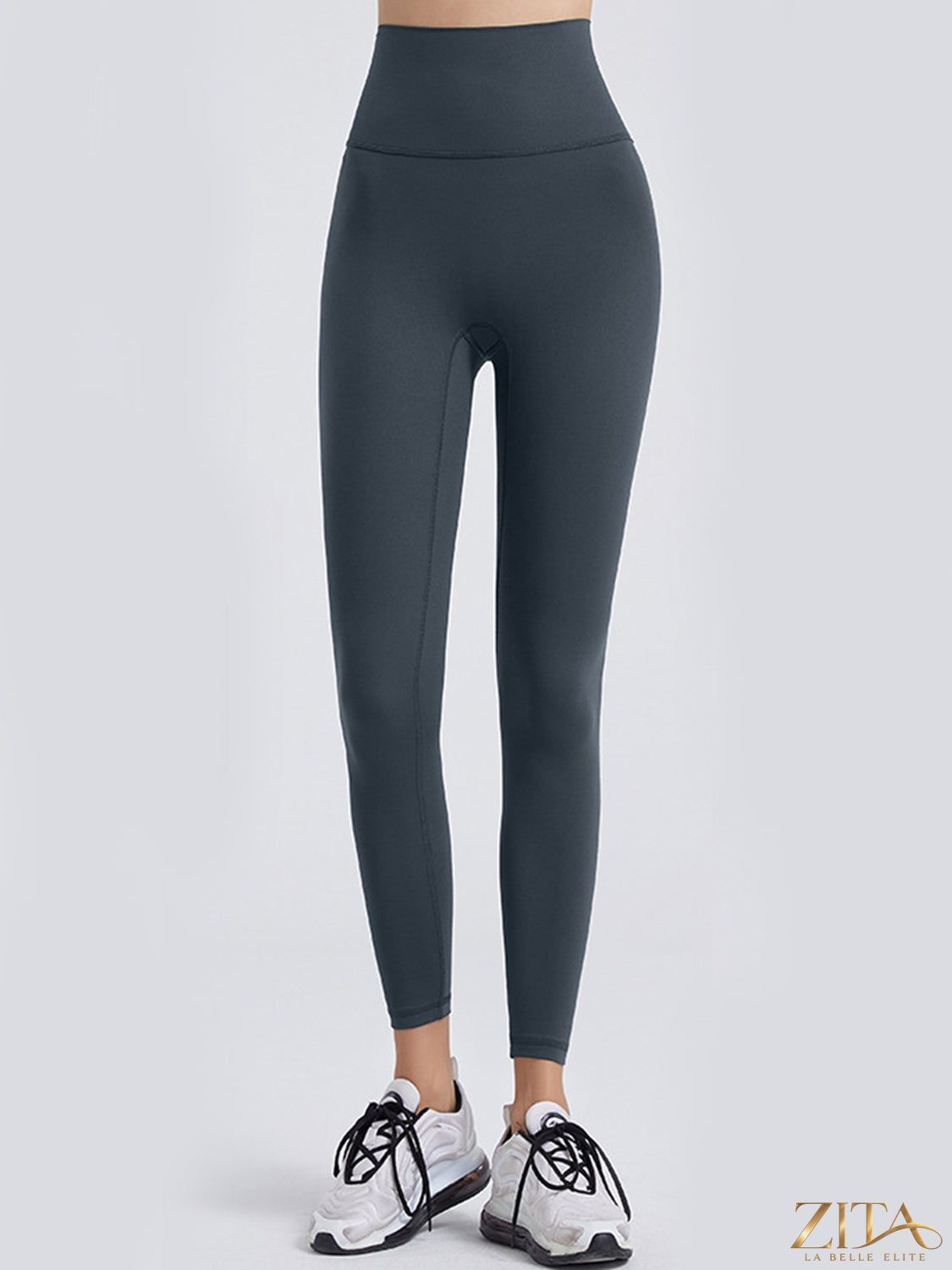 Zita La Belle Elite wide waistband sports leggings featuring a snug fit and stretchy fabric for activewear and workout sessions.