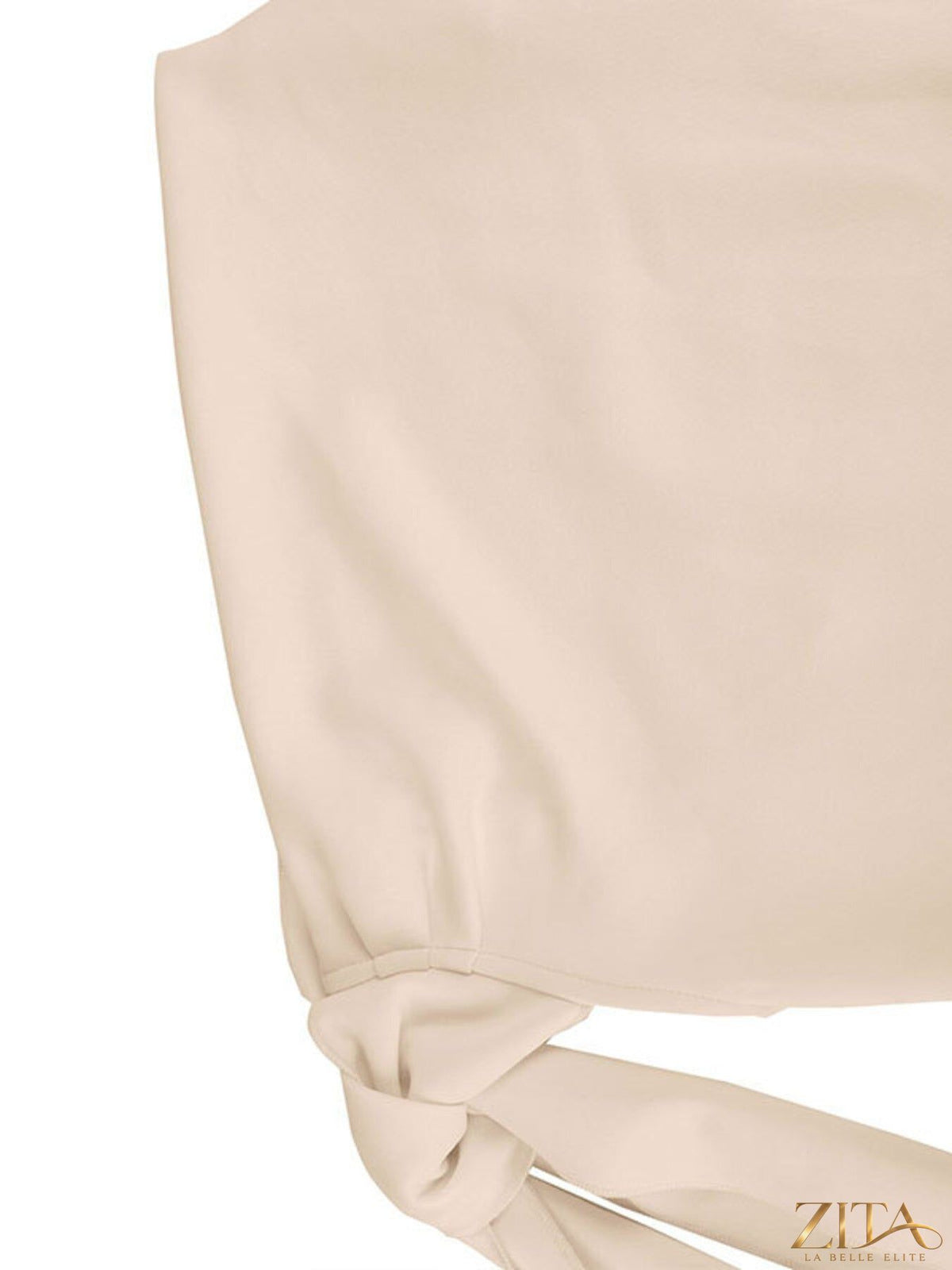 One-shoulder bowknot mini dress by Trendsi, featuring a stylish design with a prominent bowknot detail on the shoulder.
