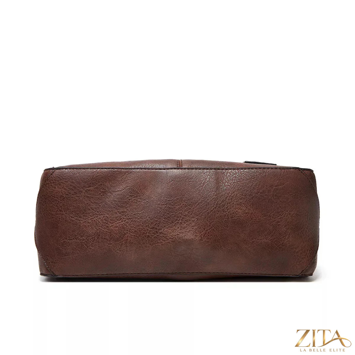 Zita La Belle Elite PU leather hobo shoulder bag with a stylish design and spacious interior, ideal for everyday use.