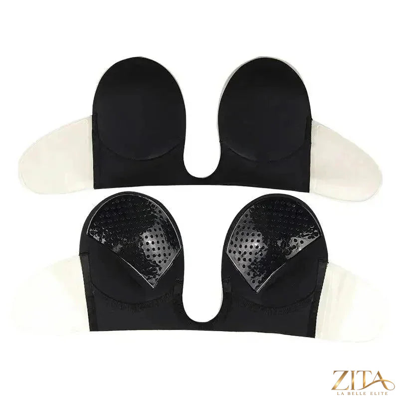 Zita La Belle Elite Invisible Strapless Push-Up Adhesive Bra, seamless design ideal for dresses and special occasions.